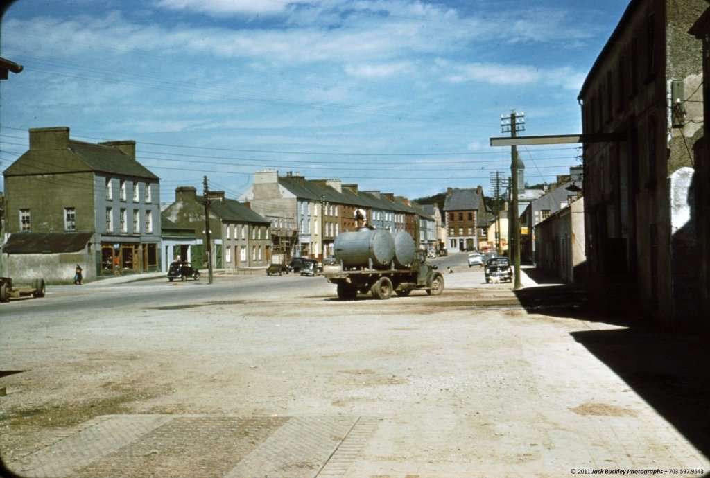 Milk Lorry, Strand St., Kanturk, Co. Cork, IR, ca. 1950