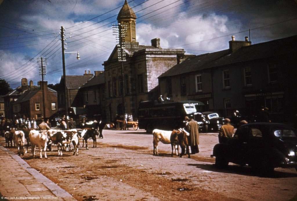 Fair Day, Strand Street, Co Cork, IR,  ca. 1950